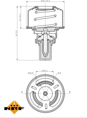 Wilmink Group WG2184638 - Coolant thermostat / housing autospares.lv