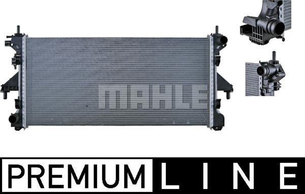 Wilmink Group WG2184099 - Radiator, engine cooling autospares.lv