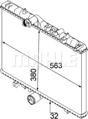 Wilmink Group WG2184095 - Radiator, engine cooling autospares.lv