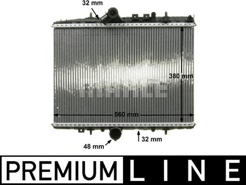 Wilmink Group WG2184095 - Radiator, engine cooling autospares.lv