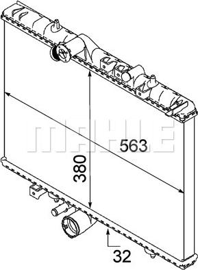 Wilmink Group WG2184097 - Radiator, engine cooling autospares.lv