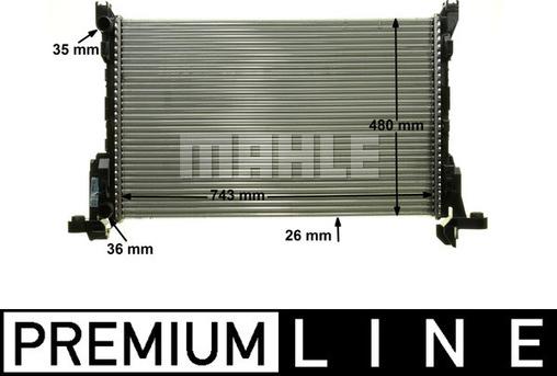 Wilmink Group WG2184062 - Radiator, engine cooling autospares.lv