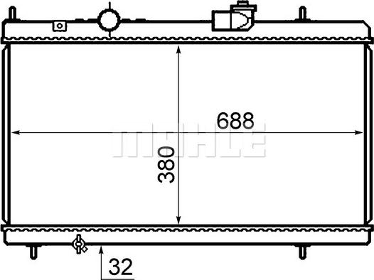 Wilmink Group WG2184009 - Radiator, engine cooling autospares.lv