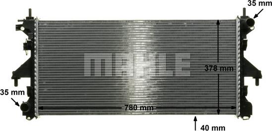 Wilmink Group WG2184101 - Radiator, engine cooling autospares.lv