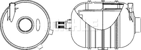 Wilmink Group WG2184262 - Expansion Tank, coolant autospares.lv