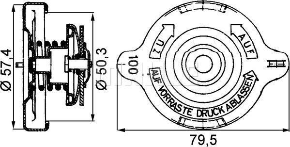 Wilmink Group WG2184219 - Sealing Cap, radiator autospares.lv