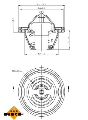 Wilmink Group WG2184762 - Coolant thermostat / housing autospares.lv