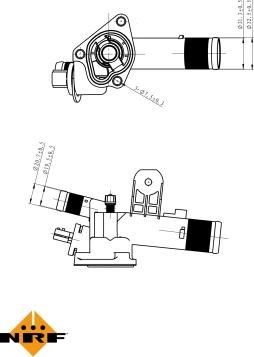 Wilmink Group WG2184703 - Coolant thermostat / housing autospares.lv