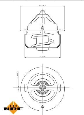 Wilmink Group WG2184739 - Coolant thermostat / housing autospares.lv