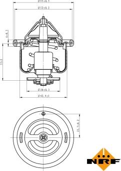 Wilmink Group WG2184730 - Coolant thermostat / housing autospares.lv