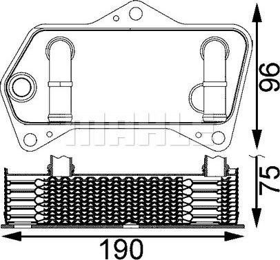 Wilmink Group WG2181152 - Oil Cooler, automatic transmission autospares.lv