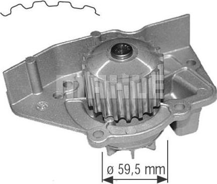 Wilmink Group WG2181307 - Water Pump autospares.lv