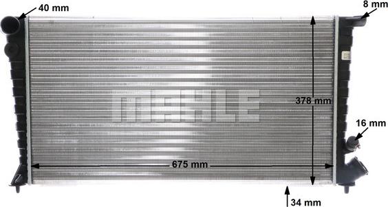 Wilmink Group WG2183963 - Radiator, engine cooling autospares.lv