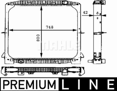 Wilmink Group WG2183901 - Radiator, engine cooling autospares.lv