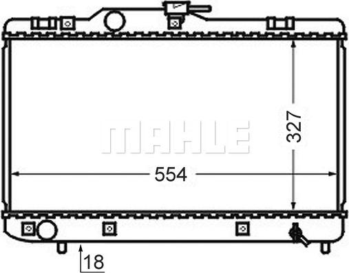 Wilmink Group WG2183981 - Radiator, engine cooling autospares.lv