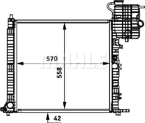 Wilmink Group WG2183929 - Radiator, engine cooling autospares.lv