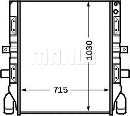 Wilmink Group WG2183972 - Radiator, engine cooling autospares.lv