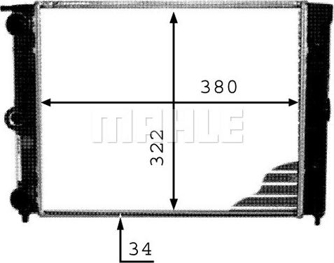 Wilmink Group WG2183494 - Radiator, engine cooling autospares.lv