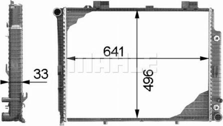 Wilmink Group WG2183453 - Radiator, engine cooling autospares.lv