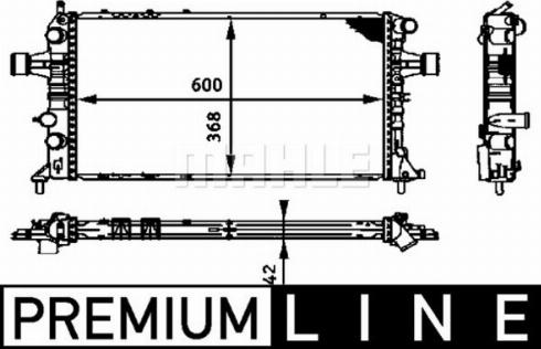 Wilmink Group WG2183465 - Radiator, engine cooling autospares.lv