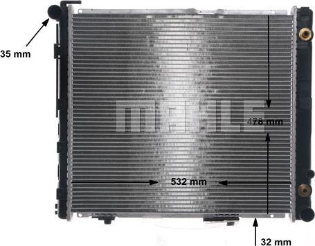 Wilmink Group WG2183421 - Radiator, engine cooling autospares.lv