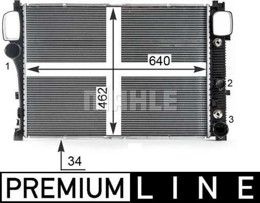 Wilmink Group WG2183531 - Radiator, engine cooling autospares.lv