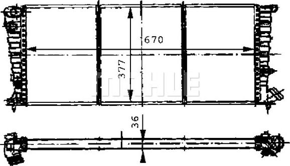 Wilmink Group WG2183648 - Radiator, engine cooling autospares.lv