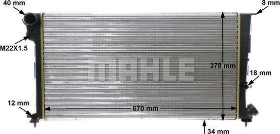 Wilmink Group WG2183648 - Radiator, engine cooling autospares.lv