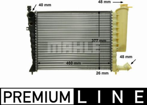 Wilmink Group WG2183656 - Radiator, engine cooling autospares.lv