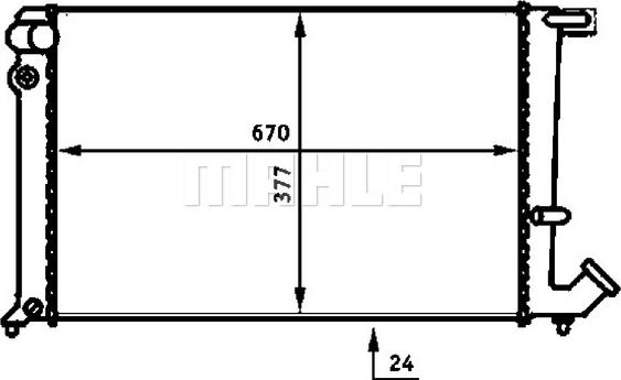 Wilmink Group WG2183653 - Radiator, engine cooling autospares.lv