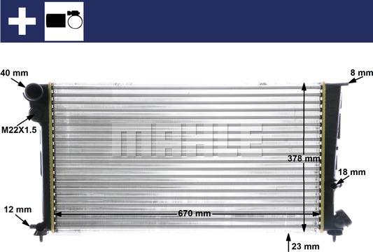 Wilmink Group WG2183653 - Radiator, engine cooling autospares.lv