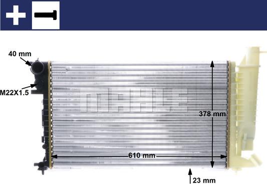 Wilmink Group WG2183667 - Radiator, engine cooling autospares.lv