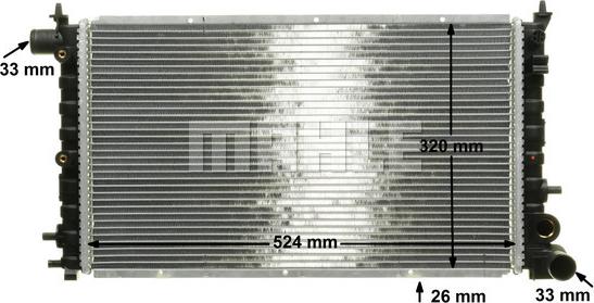 Wilmink Group WG2183601 - Radiator, engine cooling autospares.lv