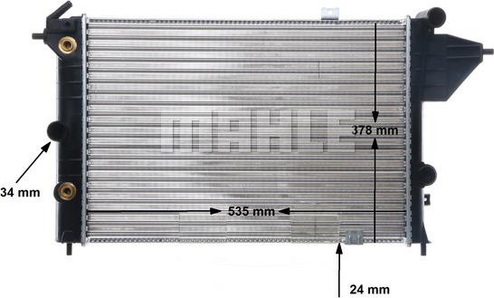 Wilmink Group WG2183612 - Radiator, engine cooling autospares.lv