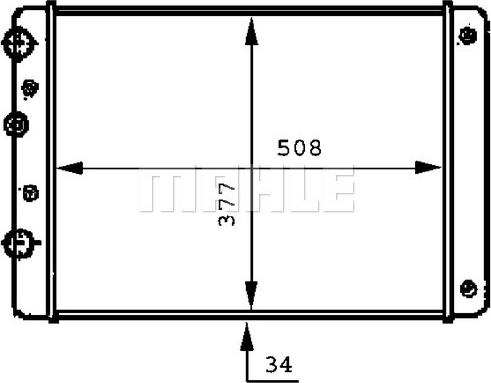 Wilmink Group WG2183689 - Radiator, engine cooling autospares.lv