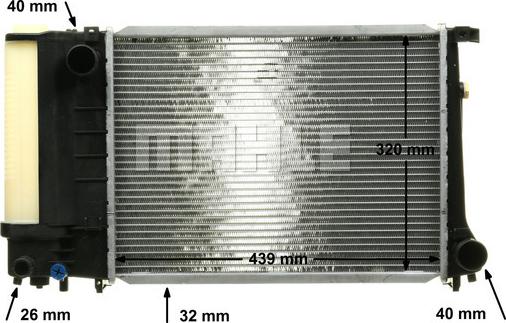 Wilmink Group WG2183675 - Radiator, engine cooling autospares.lv