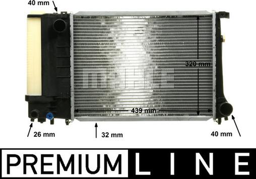 Wilmink Group WG2183675 - Radiator, engine cooling autospares.lv