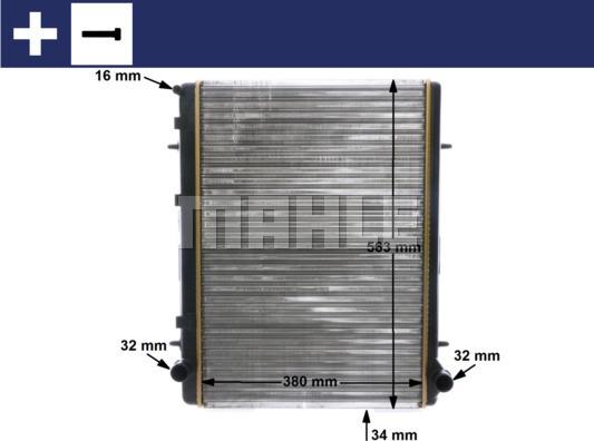 Wilmink Group WG2183050 - Radiator, engine cooling autospares.lv