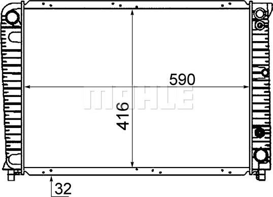 Wilmink Group WG2183861 - Radiator, engine cooling autospares.lv