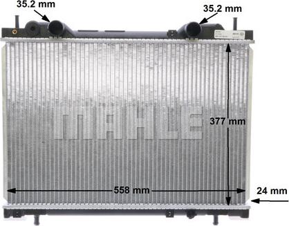 Wilmink Group WG2183863 - Radiator, engine cooling autospares.lv