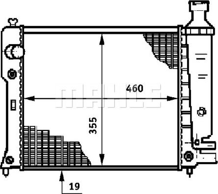 Wilmink Group WG2183803 - Radiator, engine cooling autospares.lv