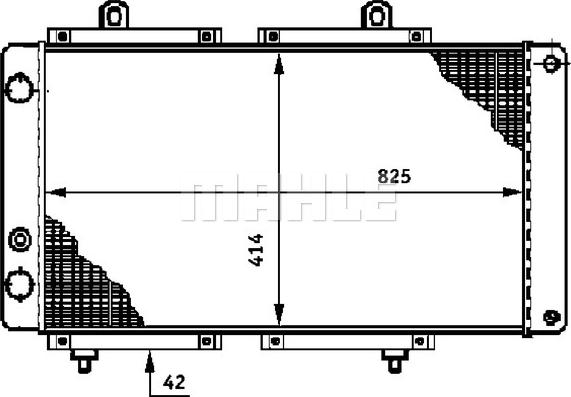 Wilmink Group WG2183824 - Radiator, engine cooling autospares.lv