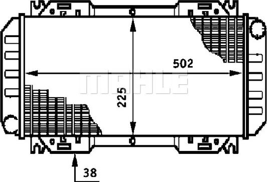 Wilmink Group WG2183825 - Radiator, engine cooling autospares.lv