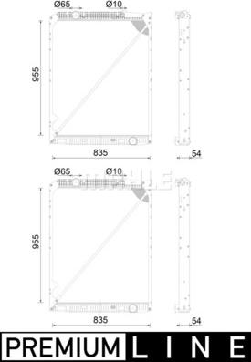 Wilmink Group WG2183879 - Radiator, engine cooling autospares.lv