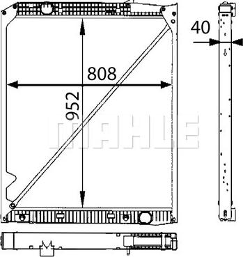 Wilmink Group WG2183878 - Radiator, engine cooling autospares.lv