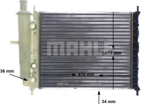 Wilmink Group WG2183799 - Radiator, engine cooling autospares.lv