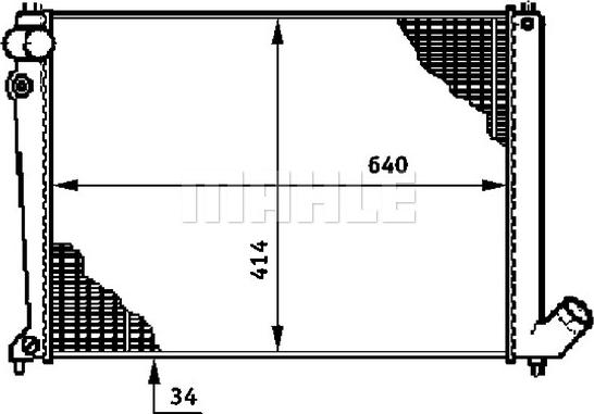 Wilmink Group WG2183795 - Radiator, engine cooling autospares.lv