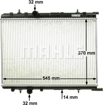 Wilmink Group WG2183704 - Radiator, engine cooling autospares.lv