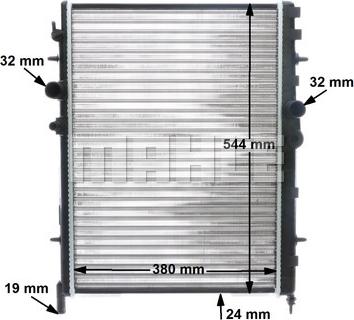 Wilmink Group WG2183705 - Radiator, engine cooling autospares.lv