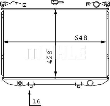 Wilmink Group WG2182901 - Radiator, engine cooling autospares.lv